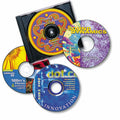 Avery Color Laser White Matte CD/DVD Labels, Matte White, 30 / Pack, AVE6692