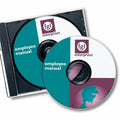 Avery Color Laser White Matte CD/DVD Labels, Matte White, 30 / Pack, AVE6692