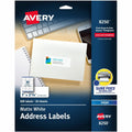 Avery Color Printing Labels, White, 600 / Pack, AVE8250