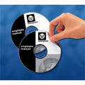 Avery 5931 Laser Labels Shuttered Jewel Case Inserts with Software for CD/DVD, Matte White, 50 / Pack, AVE5931