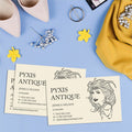 Avery 2" x 3.5" Ivory Business Cards, Sure Feed Technology, Laser, 250 Cards (5376), 8 1/2" x 11", 250 / Pack, AVE5376
