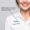 Avery Adhesive Name Badges, White, 400 / Box, AVE5395