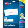 Avery Easy Peel Address Labels, 1" x 4", 500 White Labels (5261), 500 / Pack, AVE5261