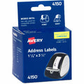 Avery Direct Thermal Roll Labels, White, 260 / Box, AVE4150