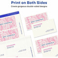 Avery Microperforated Business Cards with Sure Feed(R) Technology, White, 8 1/2" x 11", 250 / Pack, AVE5371