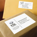 Avery Shipping Labels, Sure Feed, 3-1/2" x 5", 400 Labels (5168), White, 400 / Box, AVE5168