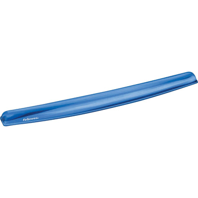 Fellowes Gel Wrist Rest, Blue, FEL91137