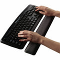 Fellowes Gel Wrist Rest, Graphite, FEL91737