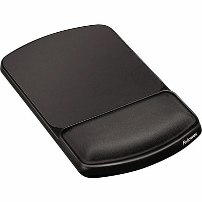 Fellowes Gel Wrist Rest and Mouse Pad, Graphite, FEL91741