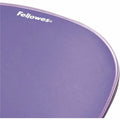 Fellowes Crystals Gel Mousepad/Wrist Rest, Purple, FEL91441