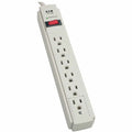 Eaton Tripp Lite series 6-Outlet Economy Surge Protectors, Gray, TRPTLP604