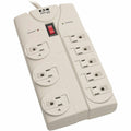 Eaton Tripp Lite series 1440 Joule 8-Outlet Surge Protector, Gray, TRPTLP808