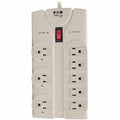 Eaton Tripp Lite series 1440 Joule 8-Outlet Surge Protector, Gray, TRPTLP808