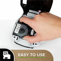 Newell Dymo Letra Tag Labelmaker Tapes, Clear, DYM16952