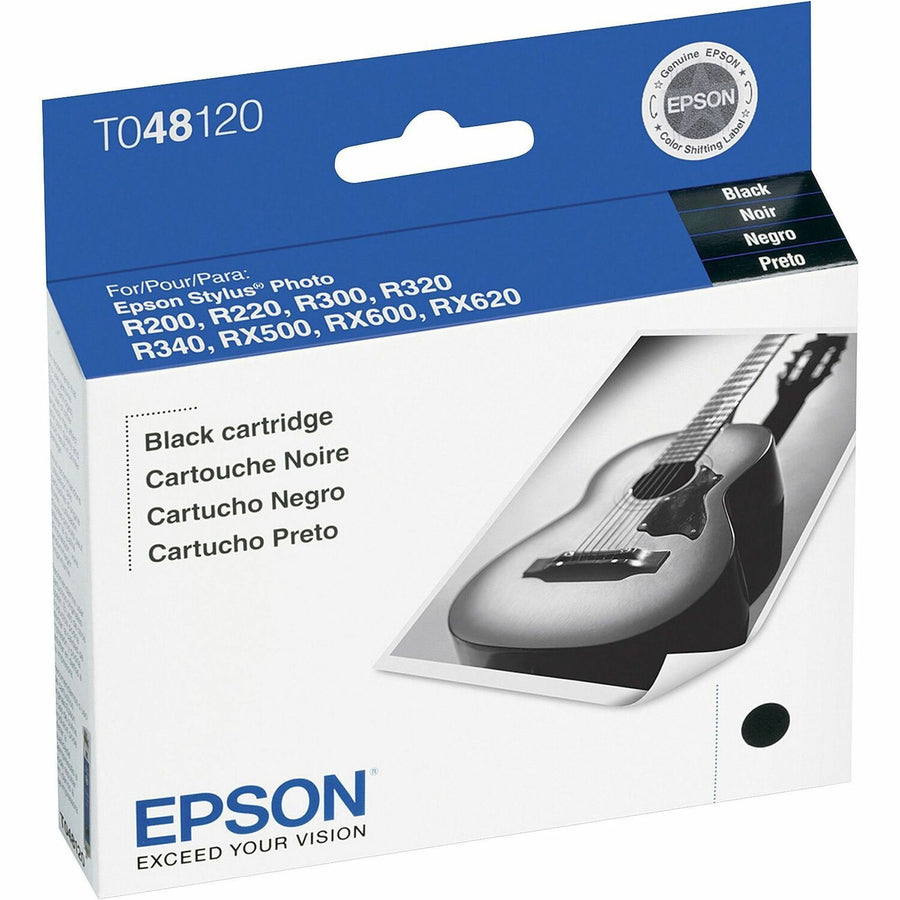 Epson 48 Black Ink Cartridge, EPST048120-S