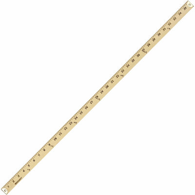 Acme United Westcott Wood Yardstick, Blue, ACM10425