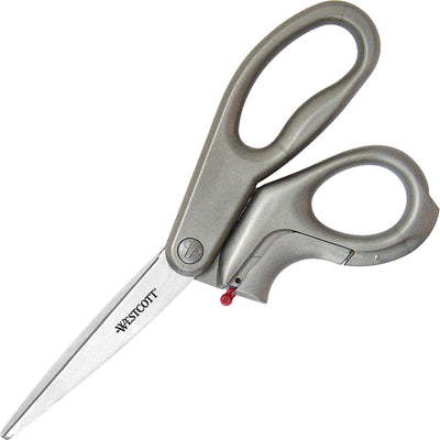 Acme United Westcott E-Z Open Box Cutter Scissors, Silver, 6EA/BX 36BX/CT — view 1