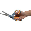 Acme United Westcott Titanium Bonded 8" Bent Shears, Gray, ACM13731