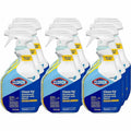 The Clorox CloroxPro™ Clean-Up Disinfectant Cleaner Spray with Bleach, Clear, 9 / Carton, CLO35417CT