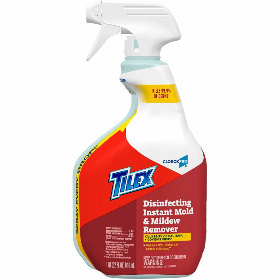 CloroxPro™ Tilex Disinfecting Instant Mold and Mildew Remover Spray, White, Disinfectant, CLO35600