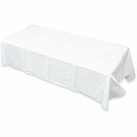 Tatco White Paper Rectangular Tablecovers, 20 / Carton, TCO31108