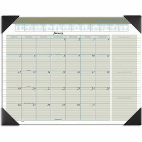 ACCO At-A-Glance Executive Desk Pad, Tan, 21 3/4", AAGHT1500