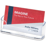 Deflecto Business Card Holder, 1 Each