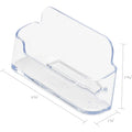 Deflecto Business Card Holders, Clear, 2 / Pack, DEF70501