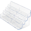 Deflecto Business Card Holder, Clear, DEF70801