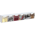 Deflecto Tilt Bin Interlocking Multi-Bin Storage Organizer, White, DEF20603OP