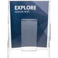 Deflecto Stand-Tall Literature Display, Clear, DEF55501