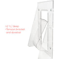 Deflecto Stand-Tall Literature Display, Clear, DEF55501
