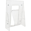 Deflecto Stand-Tall Literature Display, Clear, DEF55501