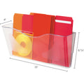 Deflecto Euro-Style DocuPocket, Clear, DEF63101