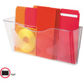 Deflecto Euro-Style DocuPocket, Clear, DEF63101