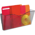 Deflecto Euro-Style DocuPocket, Smoke, DEF63102