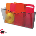 Deflecto Euro-Style DocuPocket, Smoke, DEF63102