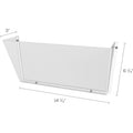 Deflecto Unbreakable DocuPocket, Clear, DEF63201