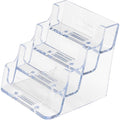 Deflecto Business Card Holder, Clear, DEF70841