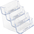 Deflecto Business Card Holder, Clear, DEF70841