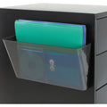Deflecto Magnetic DocuPocket, Smoke, DEF73102