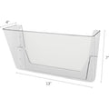 Deflecto EZ Link Stackable DocuPocket, Clear, DEF73201
