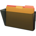 Deflecto EZ Link Stackable DocuPocket, Smoke, DEF73202