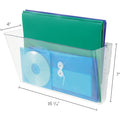 Deflecto EZ Link Stackable DocuPocket, Clear, DEF74301