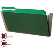 Deflecto EZ Link Stackable DocuPocket, 1 Each