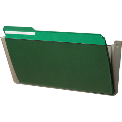 Deflecto EZ Link Stackable DocuPocket, Smoke, /PK 4PK/CT — view 1