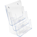 Deflecto Multi-Compartment DocuHolder, Clear, DEF77301