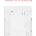 Deflecto Multi-Compartment DocuHolder, Clear, DEF77701