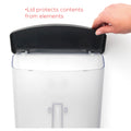 Deflecto Outdoor Literature Box, Gray, DEF790901