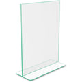 Deflecto Superior Image Premium Green Edge Sign Holder, DEF5991790